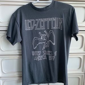 BRANDY MELVILLE Distressed Led Zepplin Top